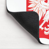 Polen Eagle Red Shield Muismat (Hoek)