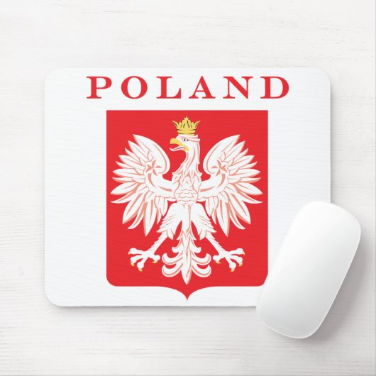 Polen Eagle Red Shield Muismat (Met muis)