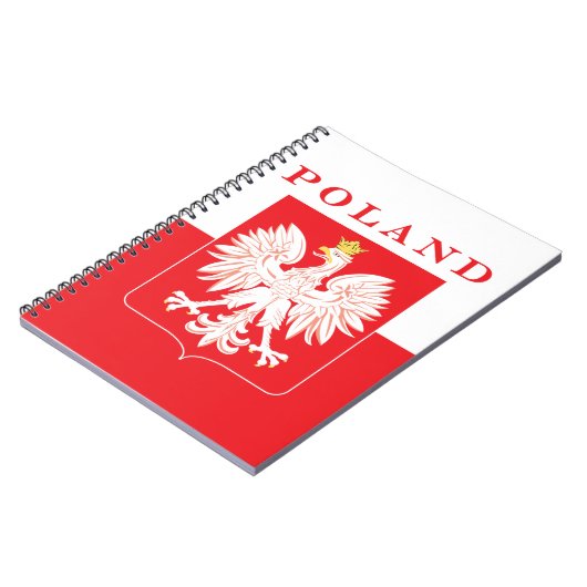 Polen Eagle Red Shield Notitieboek (Linkerzijde)