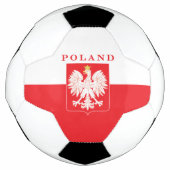 Polen Eagle Red Shield Voetbal (Voorkant)