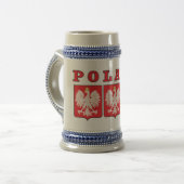 Polen Eagle Shields Bierpul (Voorkant links)