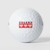 Polen Eagle Shields Golfballen (Voorkant)