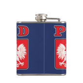 Polen Eagle Shields Heupfles (Achterkant)