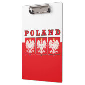 Polen Eagle Shields Klembord (Links)