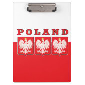Polen Eagle Shields Klembord (Voorkant)