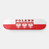 Polen Eagle Shields Persoonlijk Skateboard (Horizontaal)