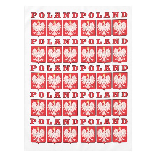 Polen Eagle Shields Tafelkleed (Voorkant)