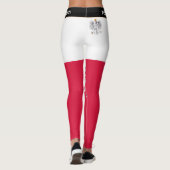 Polen en Eagle, Poolse mode van de vlag reizen/spo Leggings (Achterkant)