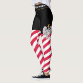 Polen en Eagle, Poolse mode van de vlag reizen/spo Leggings (Links)