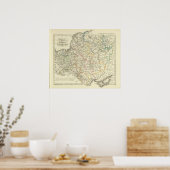 Polen en Litouwen 1125-1386 Poster (Keuken)