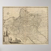 Polen en Litouwen Poster (Voorkant)