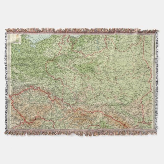 Polen en Tsjecho-Slowakije Deken (Voorkant)