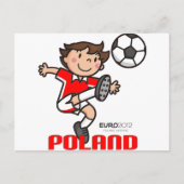 Polen - Euro 2012 Briefkaart (Voorkant)