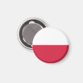 Polen Flag Magnet (Voorkant / Achterkant)