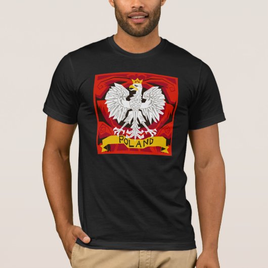 Polen gestileerde Eagle T-shirt (Voorkant)