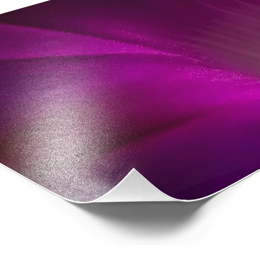 Polen Glitter Foto Afdruk (Hoek)