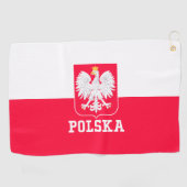 Polen Golfhanddoek (Horizontaal)