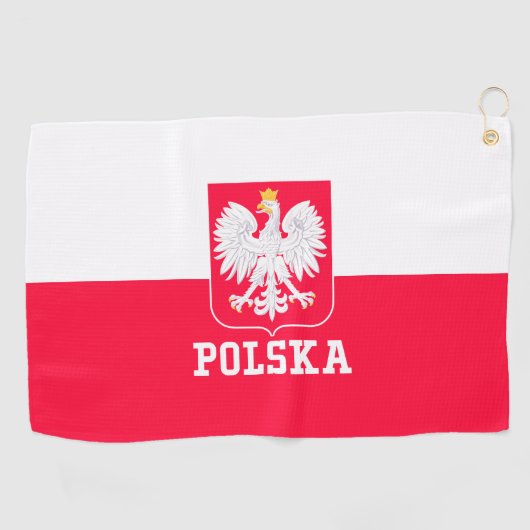 Polen Golfhanddoek (Horizontaal)