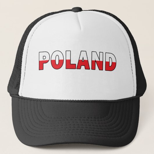 Polen in het Poolse Pet van de vlag van een lidsta (Voorkant)