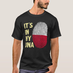 Polen in mijn dna - Poolse vlaggenteam Polen T-shirt