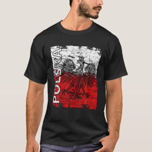 polen - joodse kartonnen karton van de Mannen van  T-shirt