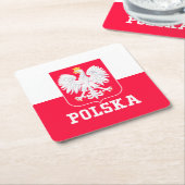 Polen Kartonnen Onderzetters (Schuin)