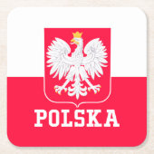 Polen Kartonnen Onderzetters (Voorkant)
