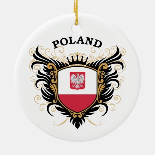 Polen Keramisch Ornament (Achterkant)