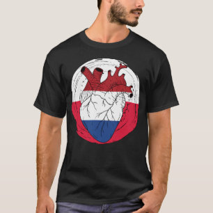 Polen Koningsdag Nederlands Hart T-shirt