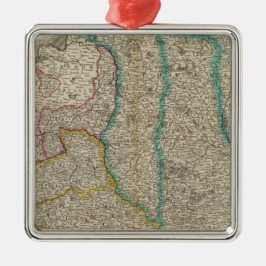 Polen, Litouwen Metalen Ornament (Voorkant)