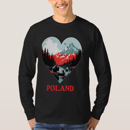 Polen Love T-shirt (Voorkant)
