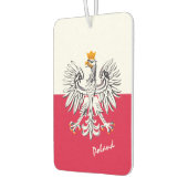 Polen luchtverfrisser, patriottisch, Poolse vlag Luchtverfrisser (Links)