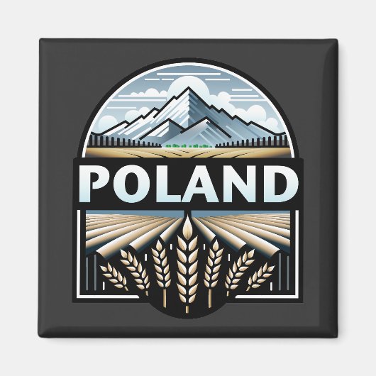 Polen Magneet (Voorkant)