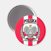 Polen Magneet (Voorkant / Achterkant)