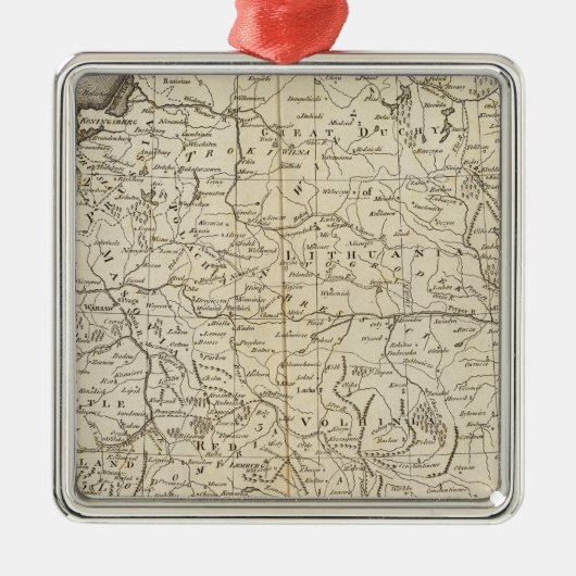 Polen Metalen Ornament (Voorkant)