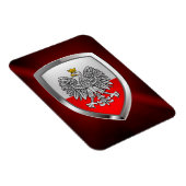 Polen Metallic Emblem Magneet (Rechterzijde)