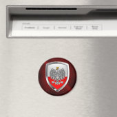 Polen Metallic Emblem Magneet (Insitu (Vaatwasser))