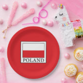 Polen Papieren Bordje (Feest)