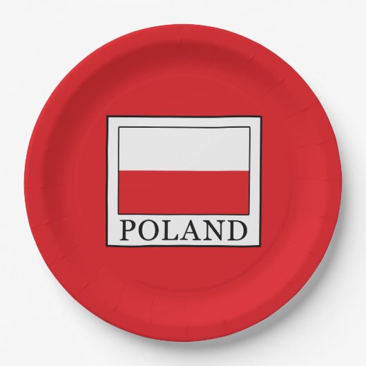 Polen Papieren Bordje (Voorkant)