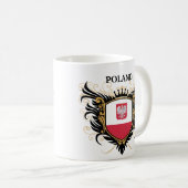 Polen [personaliseren] koffiemok (Voorkant rechts)