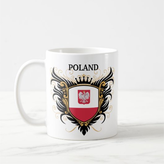 Polen [personaliseren] koffiemok (Links)
