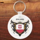Polen [personaliseren] sleutelhanger (Voorkant)