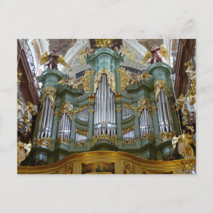Polen Pipe Organ Briefkaart