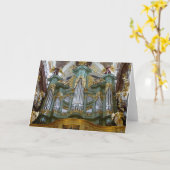 Polen Pipe Organ Kaart (Gele Bloem)