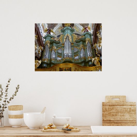 Polen Pipe Organ Poster (Keuken)