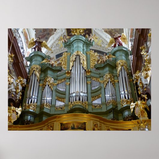 Polen Pipe Organ Poster (Voorkant)