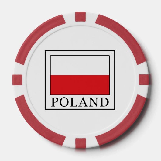 Polen Poker Chips (Voorkant)