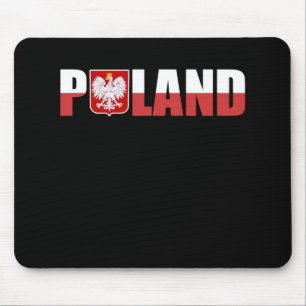Polen Polska Poolse vlag Souvenir Gift Love Muismat