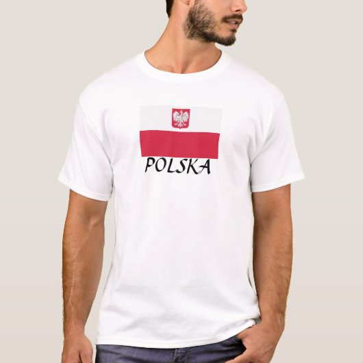 Polen "Polska" T-shirt (Voorkant)