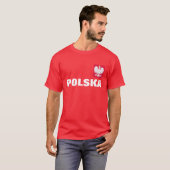 Polen "Polska" T-shirt (Voorkant volledig)